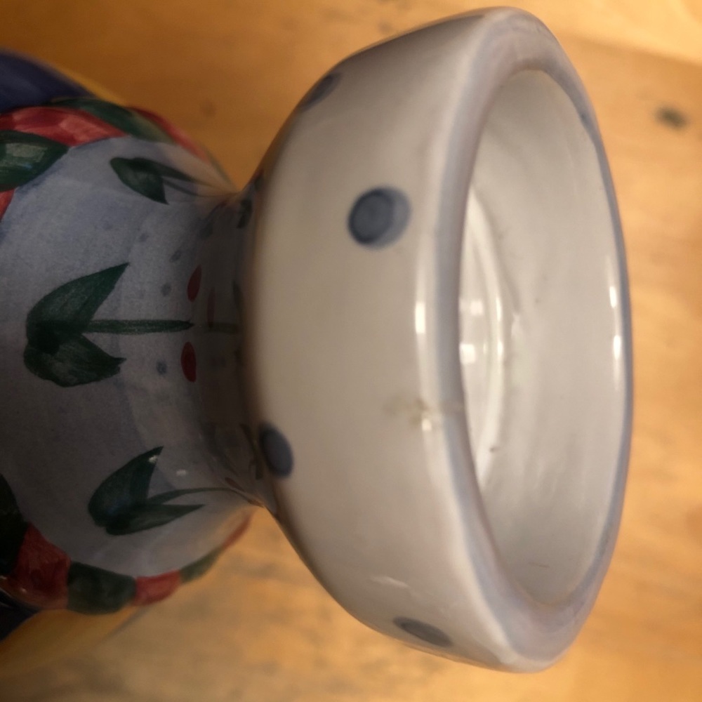 Colorful Hand-Painted Candleholder - Picture 9 of 9